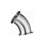 Sanitary Stainless Steel 45 Deg Clamped Elbow