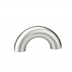 Sanitary Stainless Steel 180 Deg Welded Elbow