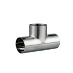 Sanitary Stainless Steel welded tee