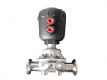 sanitary stainless steel pneumatic clamped diaphragm valve