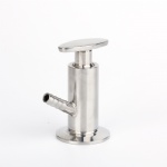 sanitary stainless steel clamped sampling valve