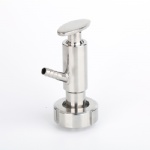 sanitary stainless steel sampling valve with union